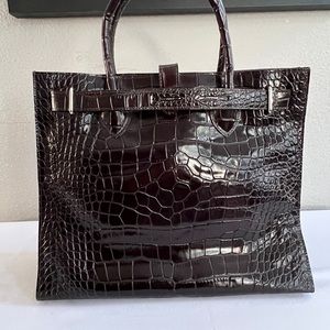 Furla Crocodile tote